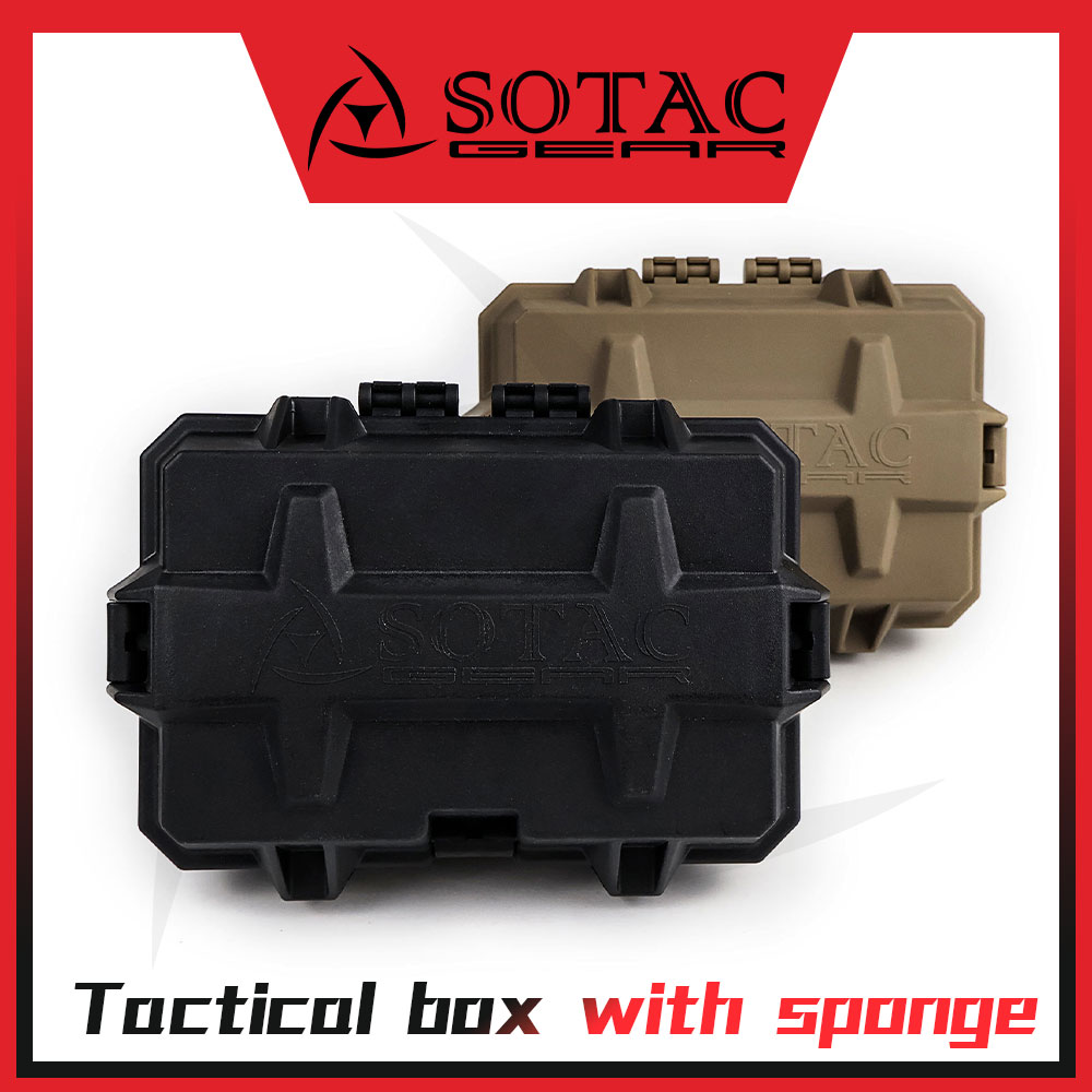 Outdoor Hunting Gear Storage - กล่องเก็บอุปกรณ์ยุทธวิธี SOTAC-GEAR สำหรับล่าสัตว์ ป้องกันการกระแทก สำหรับใส่ปืนไรเฟิล อุปกรณ์ช่วยเล็ง