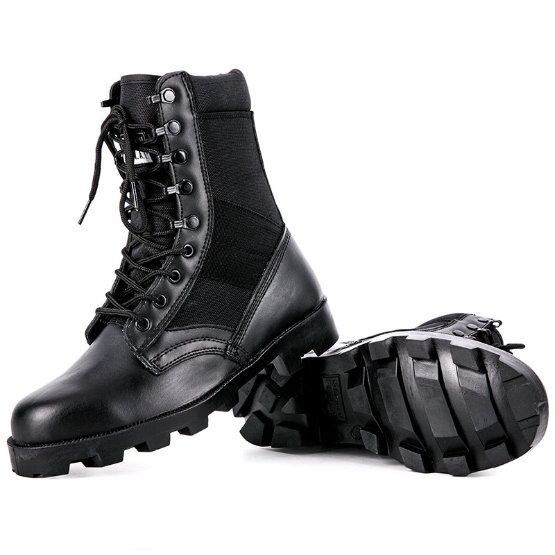 Hunting Boot Insole - รองเท้าบูทข้อสั้นลายพรางสำหรับผู้ชาย รองเท้าบูทสำหรับกิจกรรมกลางแจ้ง พื้นรองเท้าปานามา รองเท้าบูทต่อสู้ทางยุทธวิธี รองเท้าบูทล่าสัตว์ รองเท้าทำงาน