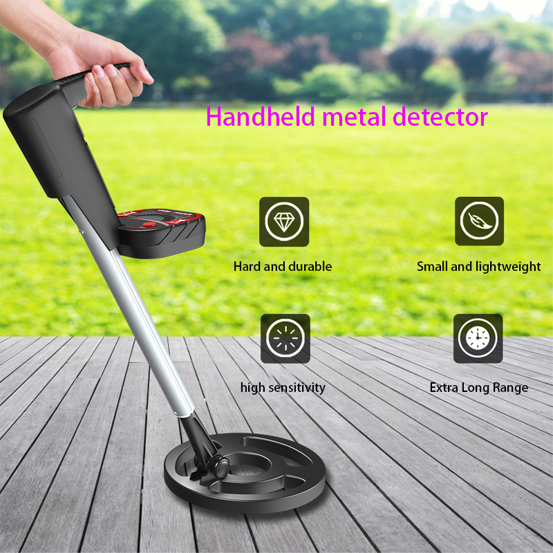 Outdoor Hunting Toys - เครื่องตรวจจับโลหะ MD3002 ความไวสูง สำหรับใช้งานกลางแจ้ง ค้นหาสมบัติใต้ดิน ของเล่นชายหาดสำหรับเด็ก