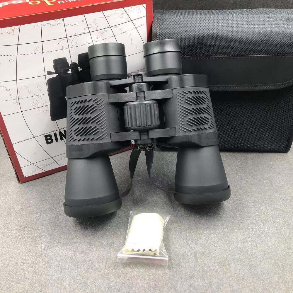 Outdoor Hunting Events - กล้องส่องทางไกลเคลือบสีแดงขนาด 50x50 สำหรับกิจกรรมกลางแจ้ง เช่น ตั้งแคมป์ คอนเสิร์ต