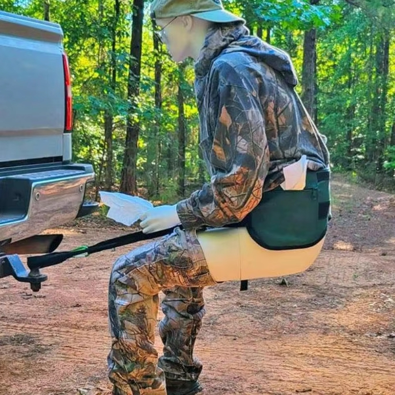 สายรัดสำหรับถ่ายอุจจาระในป่าแบ - Outdoor Hunting Toilet บทวิจารณ์และราคา