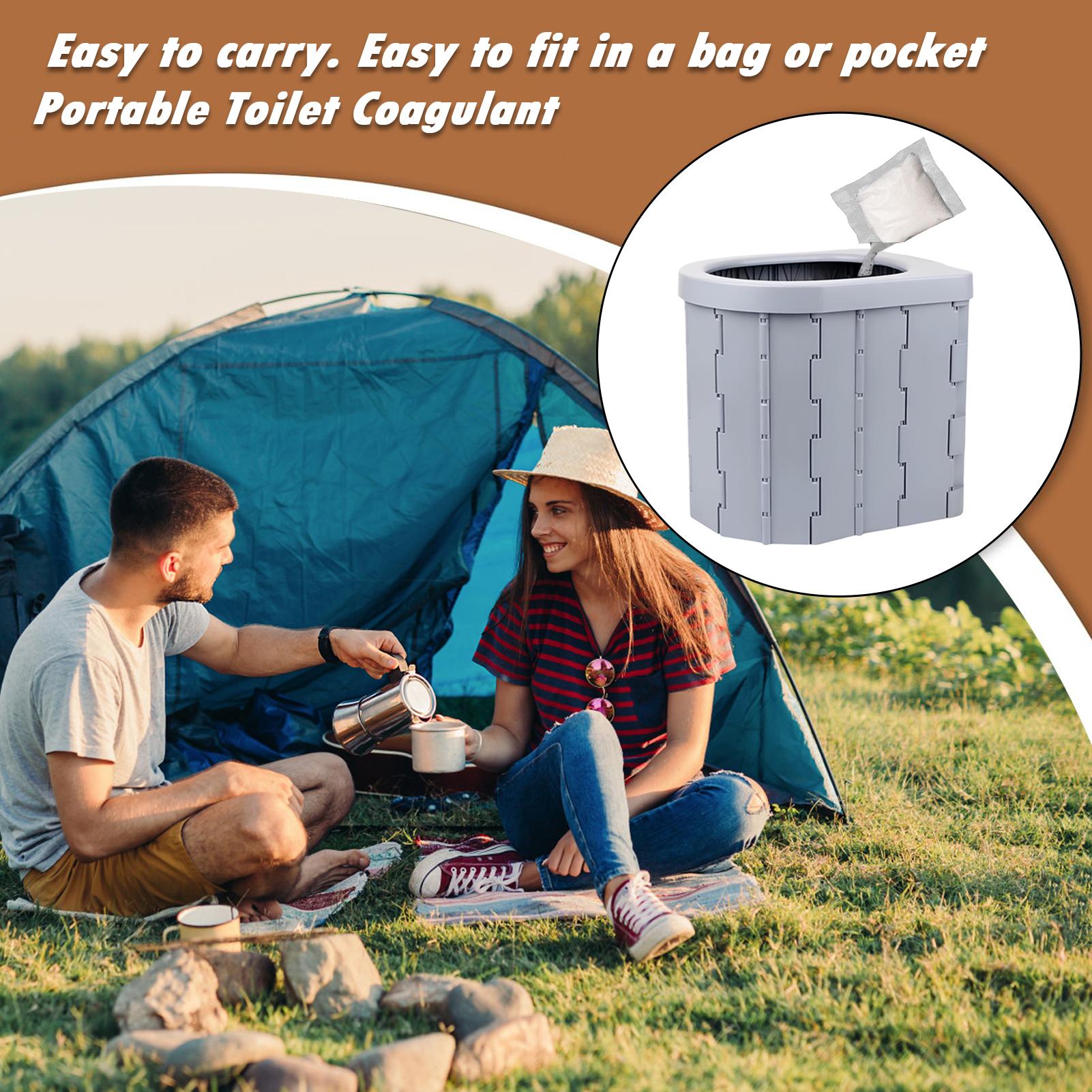 ผงดูดซับสำหรับห้องน้ำ 30 ชิ้น  - Outdoor Hunting Toilet บทวิจารณ์และราคา
