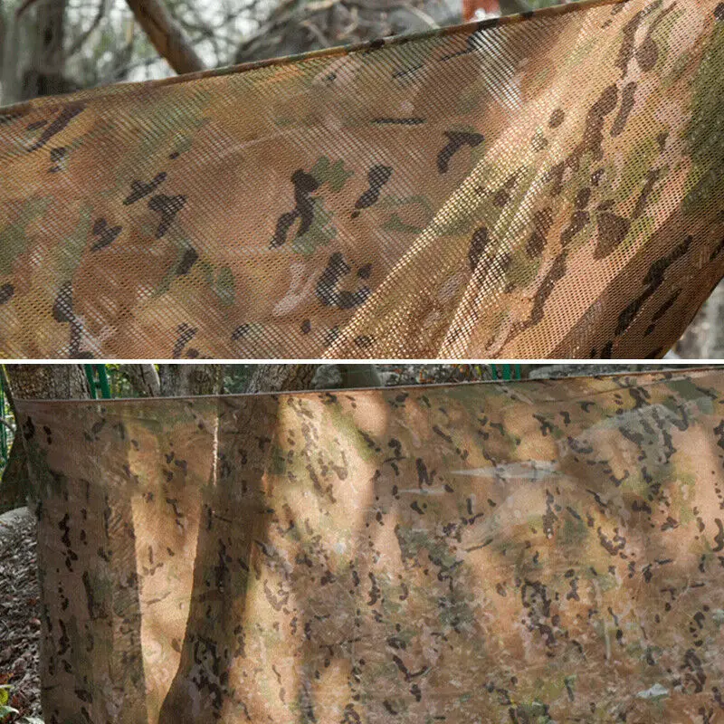 ตาข่ายตาข่ายซ่อนลายพรางสำหรับต - Outdoor Hunting Fabric บทวิจารณ์และราคา