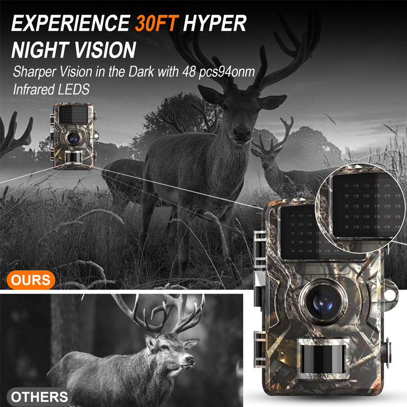 กล้อง Trail สัตว์ป่า 16MP 1080 - Hunting Outdoor Camera บทวิจารณ์และราคา