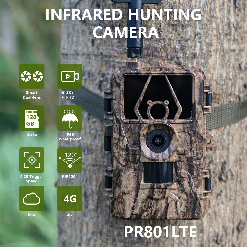 1Pcs HD8K กล้องอินฟราเรดสําหรั - Hunting Outdoor Camera บทวิจารณ์และราคา