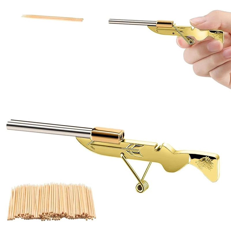 ปืนไม้จิ้มฟันขนาดเล็กของเล่นปื - Outdoor Hunting Toys บทวิจารณ์และราคา