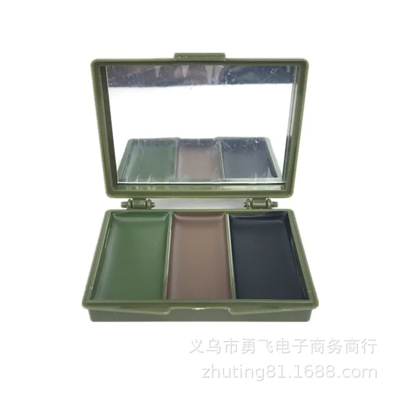 ชุดน้ำมันใบหน้าลายพรางแฟนๆ3สี  - Camo Face Paint บทวิจารณ์และราคา
