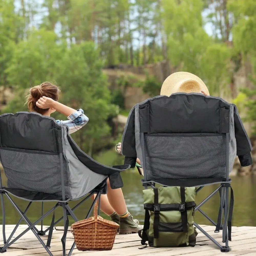 เก้าอี้แคมป์ปิ้งขนาดใหญ่สำหรับ - Outdoor Hunting Events บทวิจารณ์และราคา