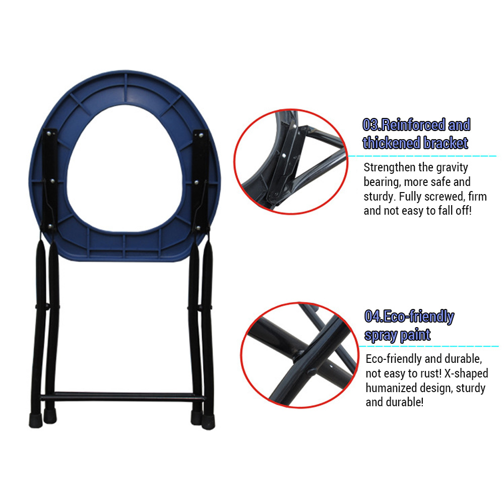 ฝาชักโครกสุขากลางแจ้งแบบพับได้ - Outdoor Hunting Toilet บทวิจารณ์และราคา