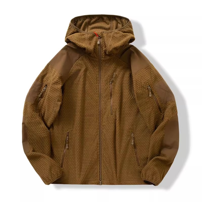 เสื้อแจ็คเก็ตฟลีซลายพรางสำหรับ - Outdoor Hunting Events บทวิจารณ์และราคา