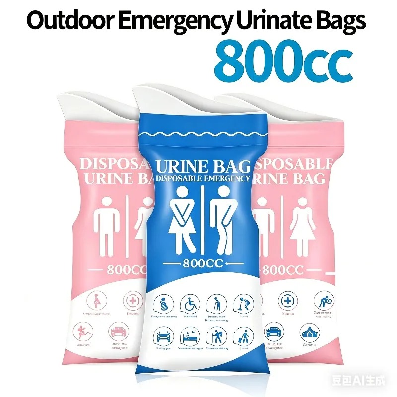 ถุงปัสสาวะฉุกเฉินแบบใช้แล้วทิ้ - Outdoor Hunting Toilet บทวิจารณ์และราคา