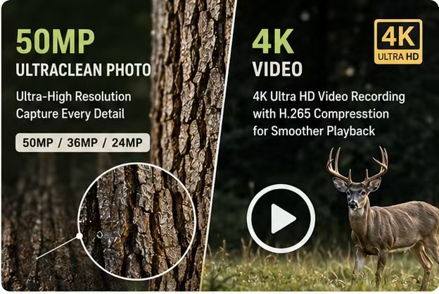 กล้องติดตามสัตว์ป่าพลังงานแสงอ - Hunting Outdoor Camera บทวิจารณ์และราคา