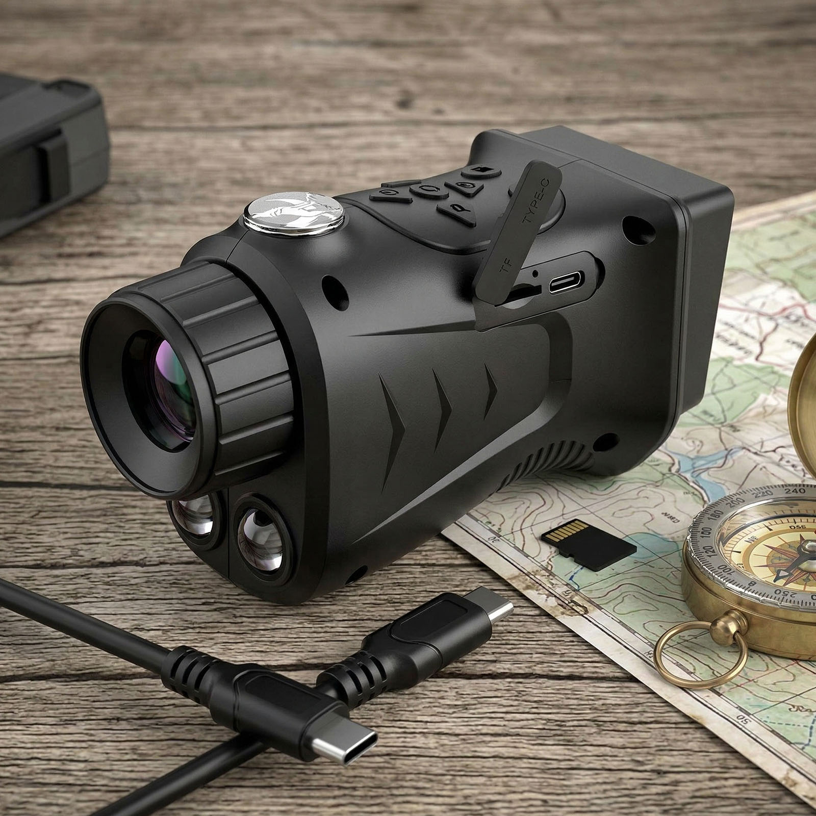 อุปกรณ์มองกลางคืนอินฟราเรด 4K  - Hunting Outdoor Camera บทวิจารณ์และราคา
