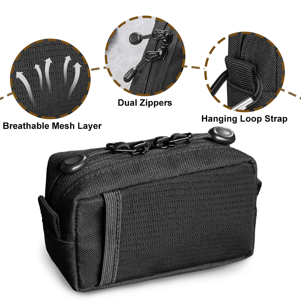 2 ชิ้นกระเป๋า EDC อเนกประสงค์แ - Outdoor Hunting Gear Storage บทวิจารณ์และราคา